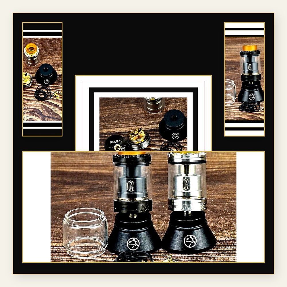 Vape Accessory - ReLoad RTA 24mm 3,5ml Top-Fill Rebuildable